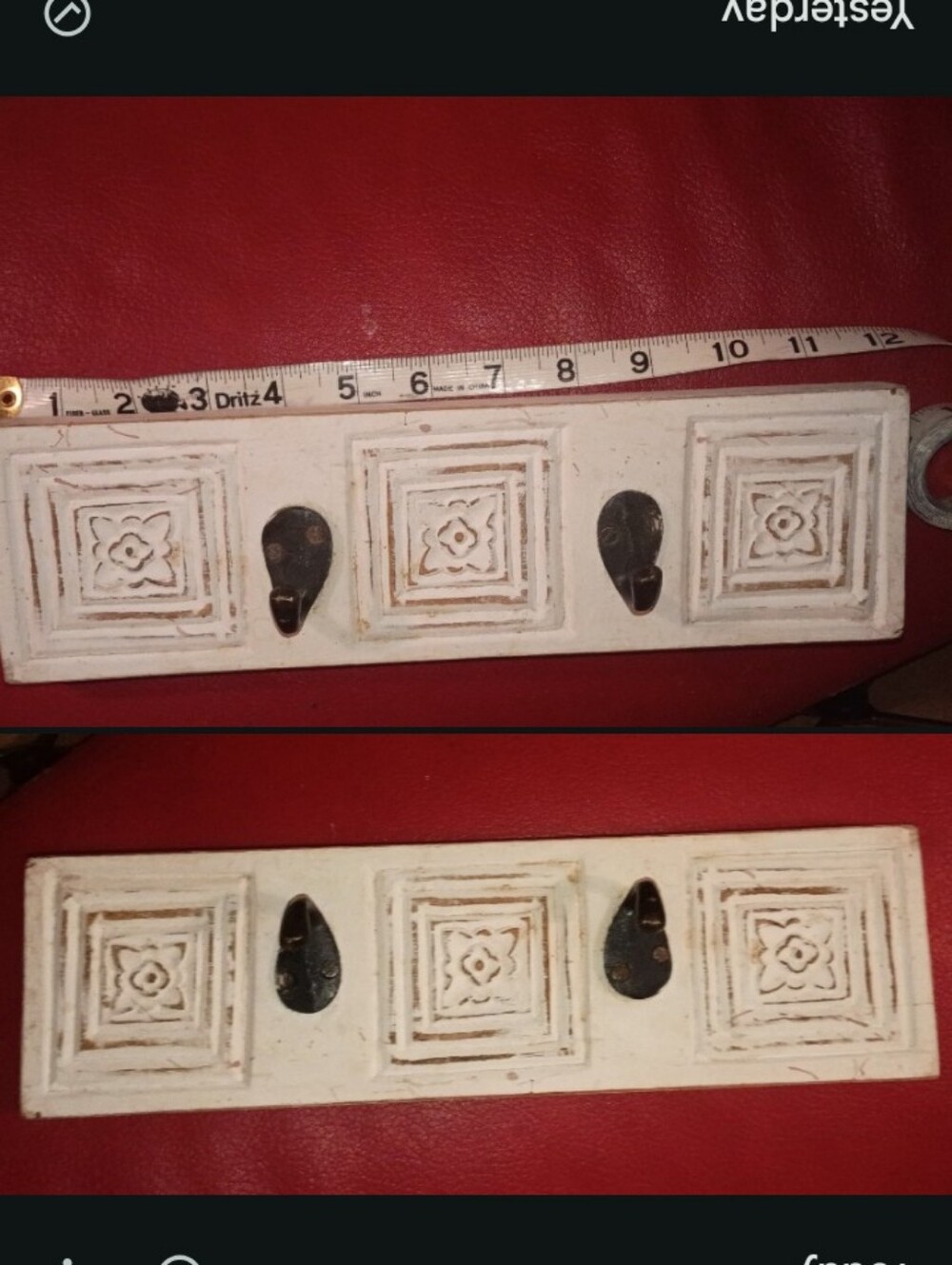 Rustic double hanger - Picture 3 of 3